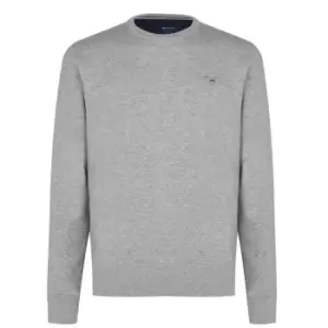 Gant Original Crew Neck Sweatshirt - Grey