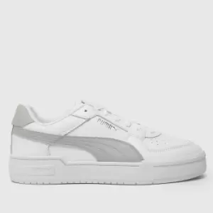 PUMA Ca Pro Classic Trainers In White & Grey