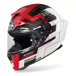 Airoh GP 550S Challenge Helmet, black-white-red, Size L, black-white-red, Size L