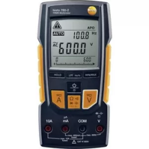 testo 760-2 Handheld multimeter Digital CAT III 1000 V, CAT IV 600 V Display (counts): 6000