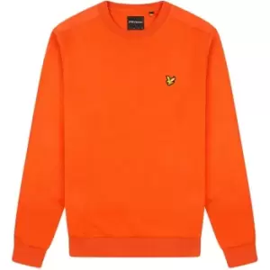 Lyle and Scott Lyle and Scott Ripstop Panel Sweater Mens - Orange