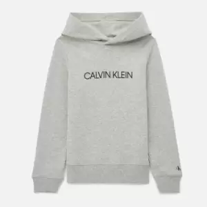 Calvin Klein Kids Institutional Logo-Printed Cotton Hoodie - 10-11 Years