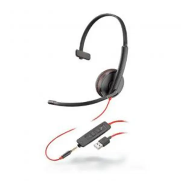 Blackwire 3215 USB A Wired Mono Headset EXR8PO80S06A6