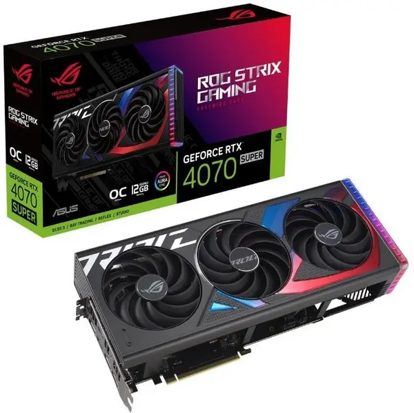 ASUS GeForce RTX 4070 SUPER Strix Edition OC 12GB Graphics Card