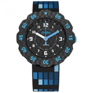 Childrens Flik Flak Square 2.0 Watch Z