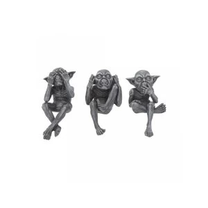 Three Wise Goblins Figurines