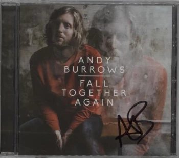 Andy Burrows Fall Together Again - Autographed 2014 UK CD album PIASR730CDX