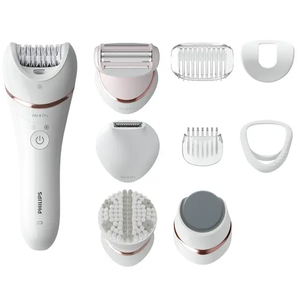 Philips Series 8000 BRE740/11 Wet & Dry Cordless Epilator