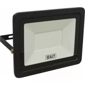 Extra Slim Floodlight with Wall Bracket - 100W smd LED - IP65 Rated - 8500 Lumen