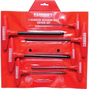 Metric T-handle Ball Driver Set (7-Pce)