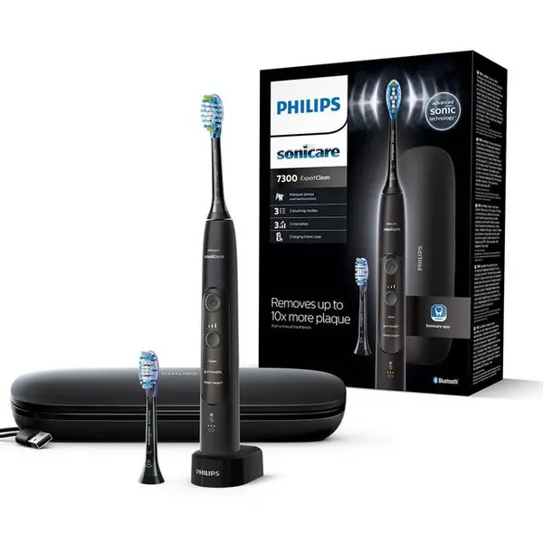 Philips Sonicare ExpertClean 7300 HX9611/22 Black Electric Toothbrush