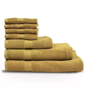 The Linen Yard Loft Towel Bale Cotton Ochre