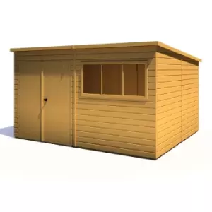 Shire 12 x 10ft Ranger Pent Shed - Garden & Outdoor