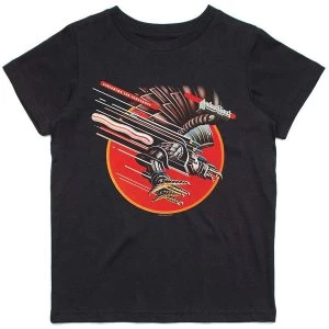 Judas Priest - Screaming For Vengeance Kids 11 - 12 Years T-Shirt - Black