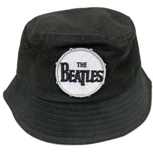 The Beatles - Drum Logo Unisex Bucket Hat - Black