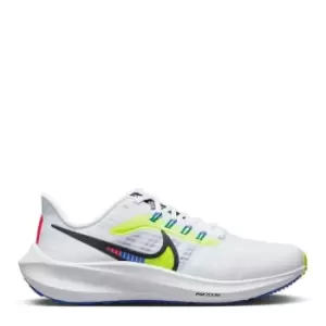 Nike Air Zoom Pegasus 39 Little/Big Kids Road Running Shoes - White