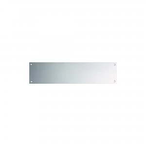 Wickes Finger Plate - Aluminium 76 x 305mm