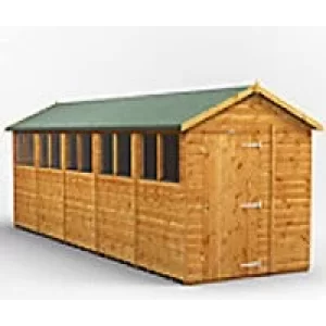 Power Garden Shed 206PA Golden Brown 20x6