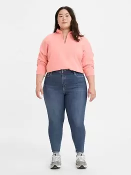 Mile High Super Skinny Jeans (Plus) - Blue