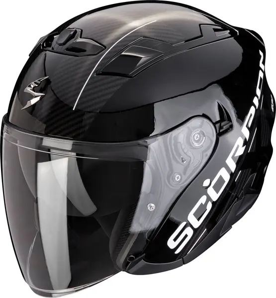 Scorpion EXO-230 QR Black Silver Jet Helmet Size XL