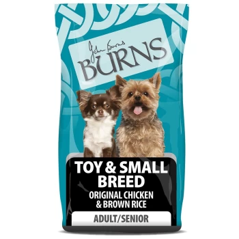 Burns Adult & Senior Original Toy & Small Breed - Chicken & Rice - Economy Pack: 2 x 6kg