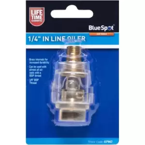 Blue Spot 1/4" in Line Oiler