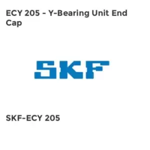 ECY 205 - Y-Bearing Unit End Cap