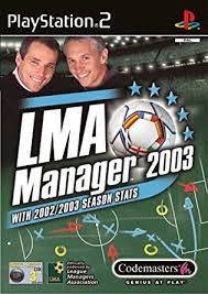 LMA Manager 2003 PS2 Game