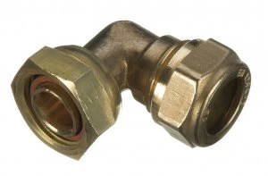 Wickes Compression Bent Tap Connector - 12 x 15mm