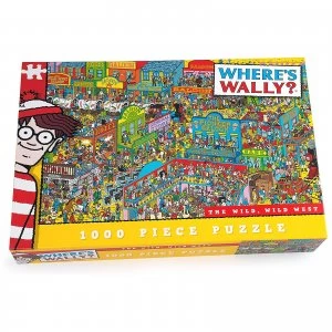 Where's Wally The Wild Wild West Jigsaw Puzzle (1000 Pieces)