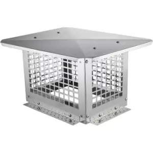 VEVOR Chimney Cap, 13 x 9 inch, 304 Stainless Steel Fireplace Chimney Cover, Not Easily Toppled & Practical Accessories & Easy Installation, Fits