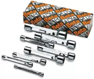 Beta Tools 930/S8 8pc Hvy Duty Dbl End BiHex Tubular Socket Wrench Set 009300081