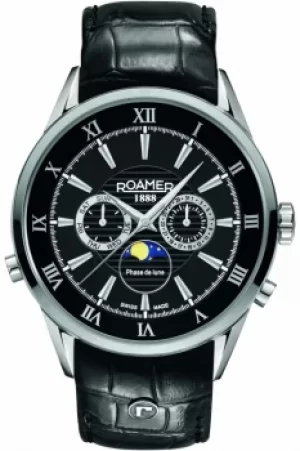 Mens Roamer Superior Moonphase Watch 508821415305