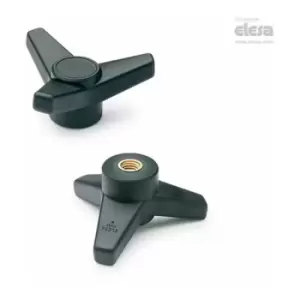 Elesa - Three-arm knob-VB.639/80 B-M12