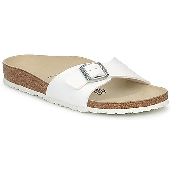 Birkenstock MADRID womens Mules / Casual Shoes in White,4.5,5,2.5,4.5,8