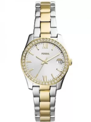 Fossil Ladies Scarlette Mini Two Tone Bracelet Watch ES4319