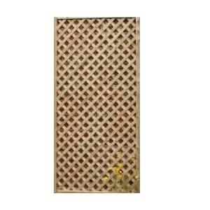 Wickes Diamond Trellis Panel - 300mm x 1.8m