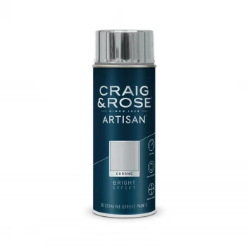 Craig & Rose Artisan Chrome Bright Effect Spray Paint