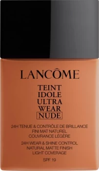 Lancome Teint Idole Ultra Wear Nude Foundation SPF19 40ml 10.1 - Acajou