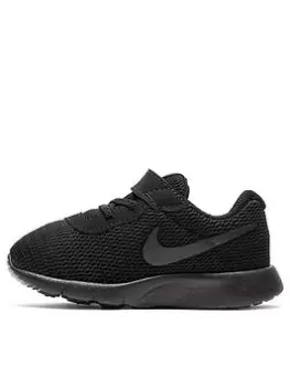 Nike Tanjun Infants Unisex Trainers, Black, Size 9.5