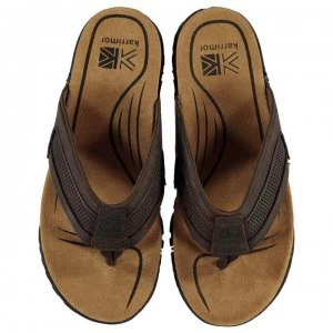 Karrimor Lounge Mens Flip Flops - Brown