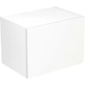 Kitchen Kit Flatpack Slab Kitchen Cabinet Wall Bridge Unit Super Gloss 500mm in White MFC