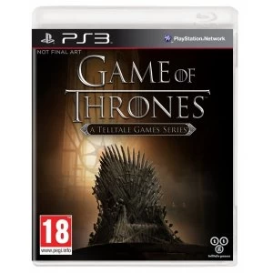 Game Of Thrones A Tell Tale Games Series PS3 Game