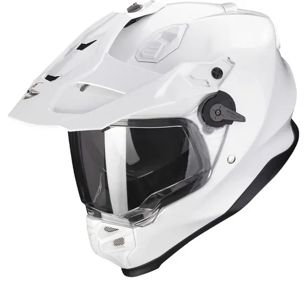 Scorpion ADF-9000 Air Solid Pearl White Adventure Helmet M