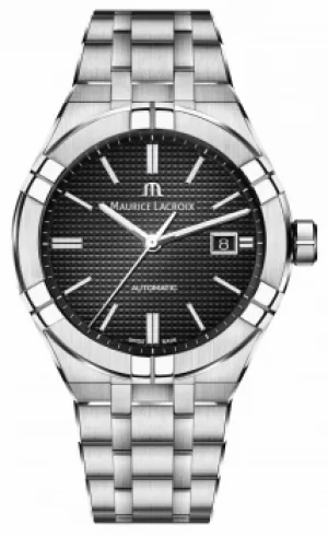 Maurice Lacroix Aikon Automatic Stainless Steel Black Dial Watch