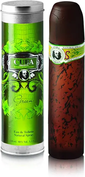 Cuba Green Eau de Toilette For Him 100ml