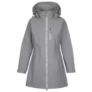 Trespass Womens/Ladies Occupy Waterproof Jacket (XXL) (Pewter Grey)