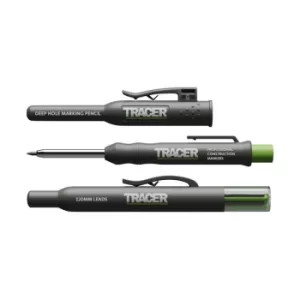 Tracer AMK1 Deep Hole Marking Pencil & 6 Lead Pack with Holster