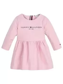 Tommy Hilfiger Baby Essential Long Sleeve Dress - Pink