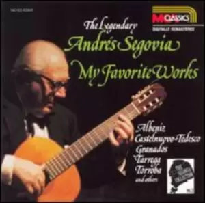 Andres Segovia - Vol. 3-My Favorite Works CD Album - Used